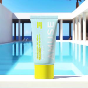 어뮤즈 맑은 수분 365 비건 선크림 40ml (SPF50+) - 썬크림 선블록 R