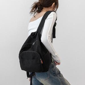 [LAINI]캔버스 포켓 미니 백팩 ba-60470c