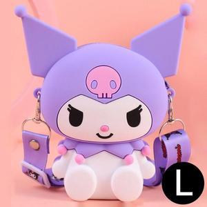 [RGPN3N89]나라 아동가방 쿠로미 전신 크로스백 퍼플 L