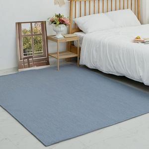 [RGL4R2TQ]시어서커 러그 무지 다크블루 150x200cm 카페트