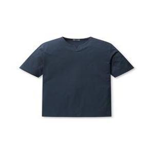 공용 와플 텍스쳐드 슬릿넥 반팔티 (PHE2TR3060)