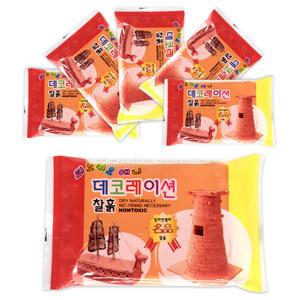 데코레이션 찰흙(10개입) 공예재료 교재용