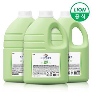 [라이온]아이깨끗해 핸드워시 대용량 청포도 2.45L 3개