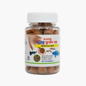 YB 피쉬탭 사료 90ml 열대어 부착형 사료