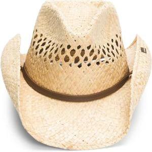 Stetson 남성용 Straw 라피아 밀짚 모자 내추럴