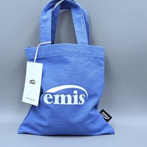 EMIS 이미스가방 미니 코튼 에코백 블루 매장정품