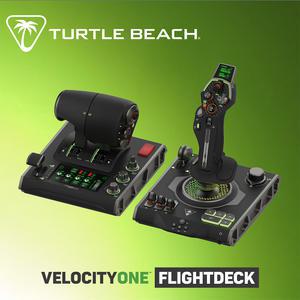 터틀비치 벨로시티원 플라이트덱 VelocityOne Flightdeck PC용 비행 조이스틱 시뮬레이터