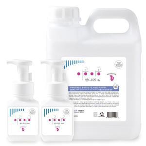 이공이공 핸드워시 베이비파우더향 4L 1개300mlx2