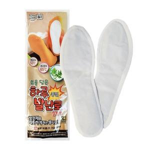 제이오마켓 쑥을담은 하루종일 발난로 깔창형 핫팩1개