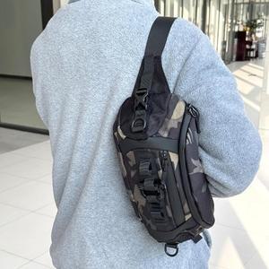 [다잇템] 남자 라이딩 전술 카모플라쥬 국방색 크로스백