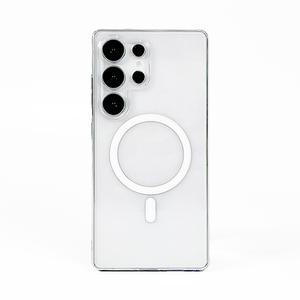 완전 투명 갤럭시S25울트라 케이스 맥세이프 두배자력 쌩폰느낌 고강도PC 하드 시그니처7