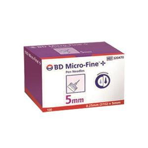 BD 마이크로파인 펜니들 31G 5mm 100개입 G