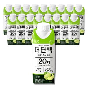 더단백 멜론 프로틴 250ml 18개 단백질음료