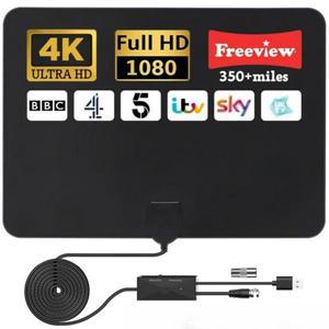PAYEN 2024 디지털 TV 안테나 실내  실외 TV 안테나 4K 신호 증폭기 HDTV 4K TV