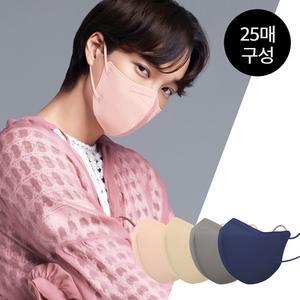 참존 톤업핏 마스크 컬러 연예인 카이 2D 새부리형 50매