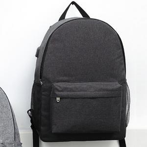 데일리 BEST 백팩(블랙) USB충전 대학생가방 노트북 캐주얼