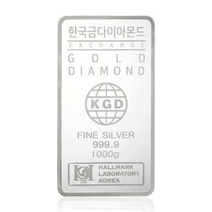 갤러리아 투자용 실버바 AG 1000g 1kg 999.9 은투자 은시세