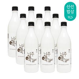 [품질보장] 정고집 나주 쌀막걸리 5% 750ml x9병