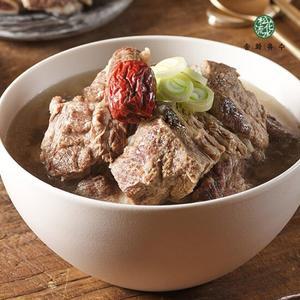송화유수 고기듬뿍 뼈 없는 소갈비탕 700g x 5팩