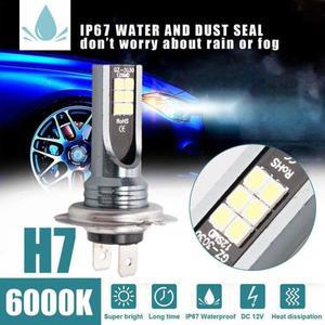 고출력 LED 헤드라이트 전구 빔 키트 자동차 전조등 H7 12V 100W 안개등 H3