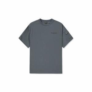 반팔티 EQF DXTR76043-GRD 경량 폴튼 고프코어 우븐 반팔티셔츠 / GRD