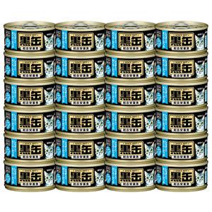 아이시아 흑관미니 치어가 들어간 참치와 가다랑어 캔 80g x 24개