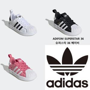 [아디다스키즈] JS0720/IH3504/JH5192 아디다스 슈퍼스타 36 슬립온 베이비 ADIFOM SUPERSTAR 36 HPKK
