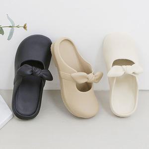 EVA 리본 메리제인 경량 슬리퍼 뮬 (2.5cm) 체리쉬