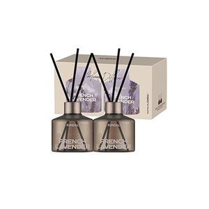 쿤달 시그니처 퍼퓸 디퓨저 세트 프렌치라벤더 (본품, 200ml, 2개 + 섬유스틱, 10P)