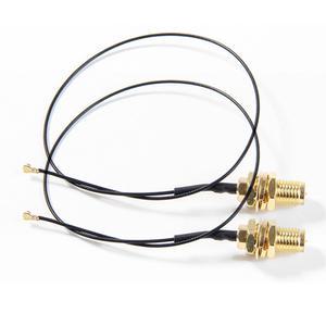 컴퓨터 네트워크 8265NGW MHF4 피그테일 케이블 카드 NGFF U.FL AX200NGW AX210 9260NGW RF IPEX 와이파이 안테나 SMA RP 2개 M.2 인텔 내부핀