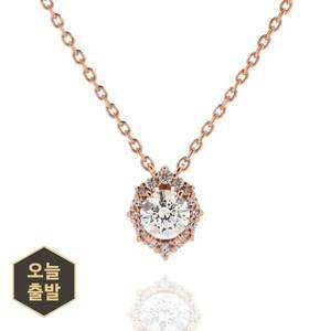 [하나다이아몬드]3부 천연다이아몬드 14k 18k 기념일선물 프로포즈 목걸이 루미너스 HNDN03717