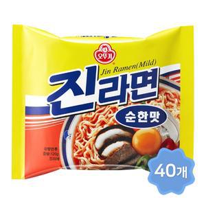 오뚜기 진라면 순한맛 120g 40개