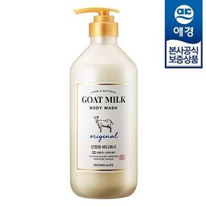 [애경] 샤워메이트 산양유 바디워시 800ml x1개