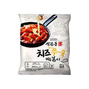 [장보기]석관동 치즈쭈욱 떡볶이 420g, 1개