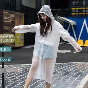 주윤 초경량 EVA 우비 투명 레인코트