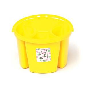 달리 물통 소 4칸/사각물통/물감물통/물감통/야외물통/미술용물통/달리물통/수채물통/그림물통/붓세척/사각