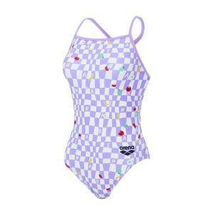 [아레나](대구신세계)여성 피에스타 원피스 싱글 크로스 스트랩백 수영복(A5SL1LO08)PPL