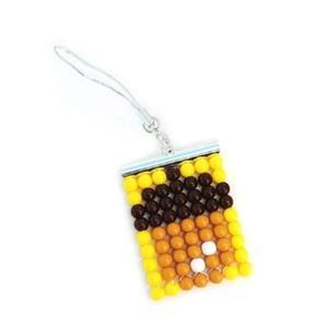 [기타]고품질 비즈 열쇠 가방고리 DIY C05도토리 선물 비즈발 차키고리 (WFHPABM)