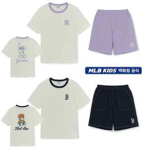갤러리아 MLB키즈 스포티브 캐릭터 반팔 세트(7AS1C3153)