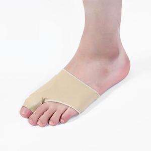 고품질 소형1쌍 엄지발가락보호대 골무 양말형 오목발패드 분 손목깁스 검지손가락깁스 (WFHSJOX)