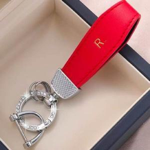 [기타]고품질 벨트키링 키홀더 키링부자재 레드 열쇠고리 차키키링 (WFHSJM2)