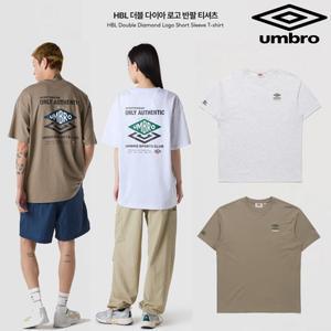 [롯데백화점]엄브로 HBL 더블 다이아 로고 반팔 티셔츠 UQ221CRS53 2종