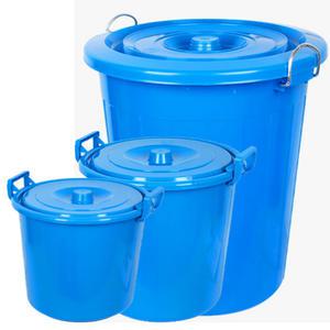 플라스통20L(20-110L모음) 만능통 청통 음식물쓰레기통