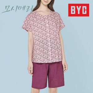 BYC 여성 모시 하모니 잠옷세트 할머니선물 여름 ECF5529