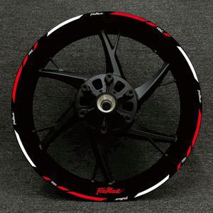 오토바이 휠 스티커 반사 림 스트립 혼다 HRC CBR600/1000RR CBR650R 용 데칼 액세서리
