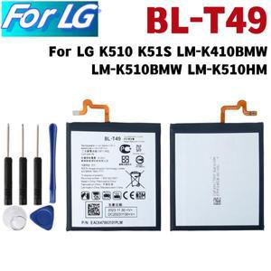 LG Q92 K510 LM-K410BMW 휴대 전화 Bateria 용 4000mAh BL-T49 배터리 도구 포함
