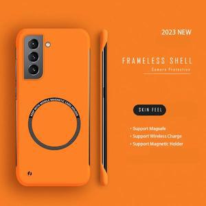 S21케이스 호환 갤럭시S21 울트라 플러스 케이스 삼성 갤럭시 S24 FE Plus NOTE Ultra Magsafe 매트 커버