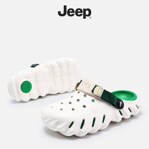 JEEP 지프 남자 여름 슬리퍼 미끄럼 방지 두꺼운 밑창 샌들
