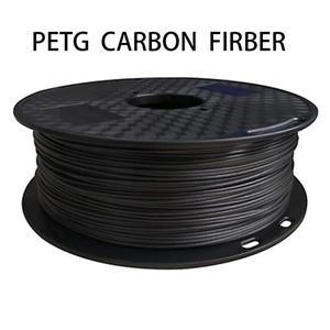 탄소 섬유 PETG CF 3D 프린터 필라멘트, 우수한 연성, 충격 저항, 고강도 및 강성, 1.75mm, 1kg, 0.5kg