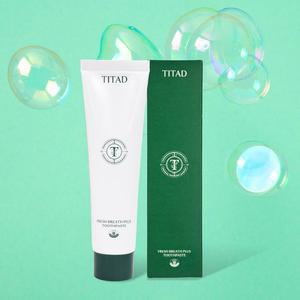 대용량 티타드 프레시 브레스 플러스 치약 180g 구취제거 불소치약 1개